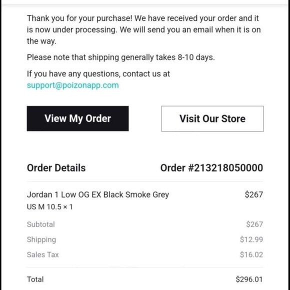 Air Jordan size 10.5 (true to size) - Picture 4 of 6